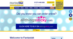 Desktop Screenshot of fantastak.com